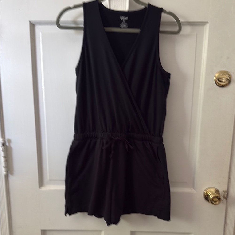Girlfriend Collective Black Romper
